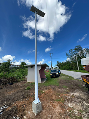 Guam Bus Shelter and Port Lighting Project
