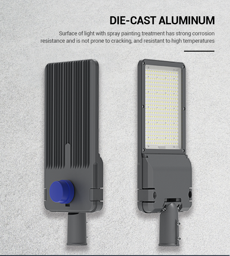 High Lumen IP65 Waterproof Aluminum Alloy LED Street Lighting Modules AC Power Supply Electric Housing Road 3-Year Warranty