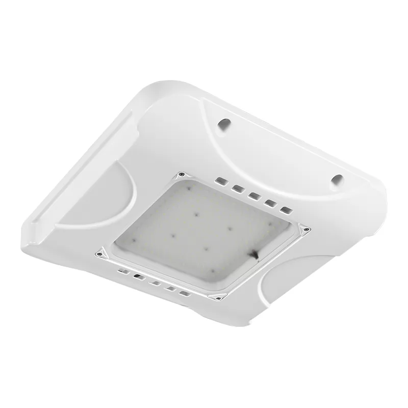 Canopy Lighting for petrol gas stations wholesale100w 150w 200w explosion proof slim 4x4 canopi Mounted gasoline Led garage