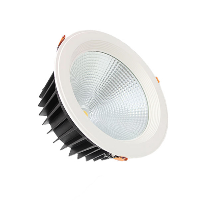 China Manufacturer offer COB 60W Recessed led downlight Modern Knob Switch Embeded led down light AC90-260V