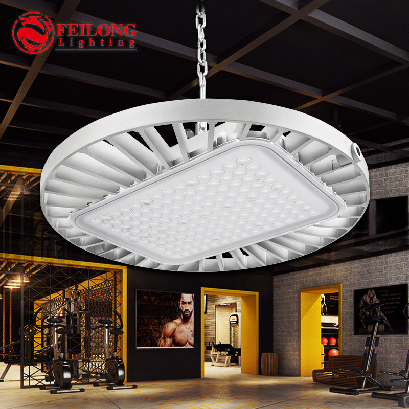 UFO DEL lampe industrielle Halles éclairage 100 W 150 W 200 W Halles projecteur High Bay 