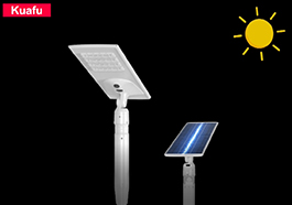 integrated smart solar sun-chasing Street lighting