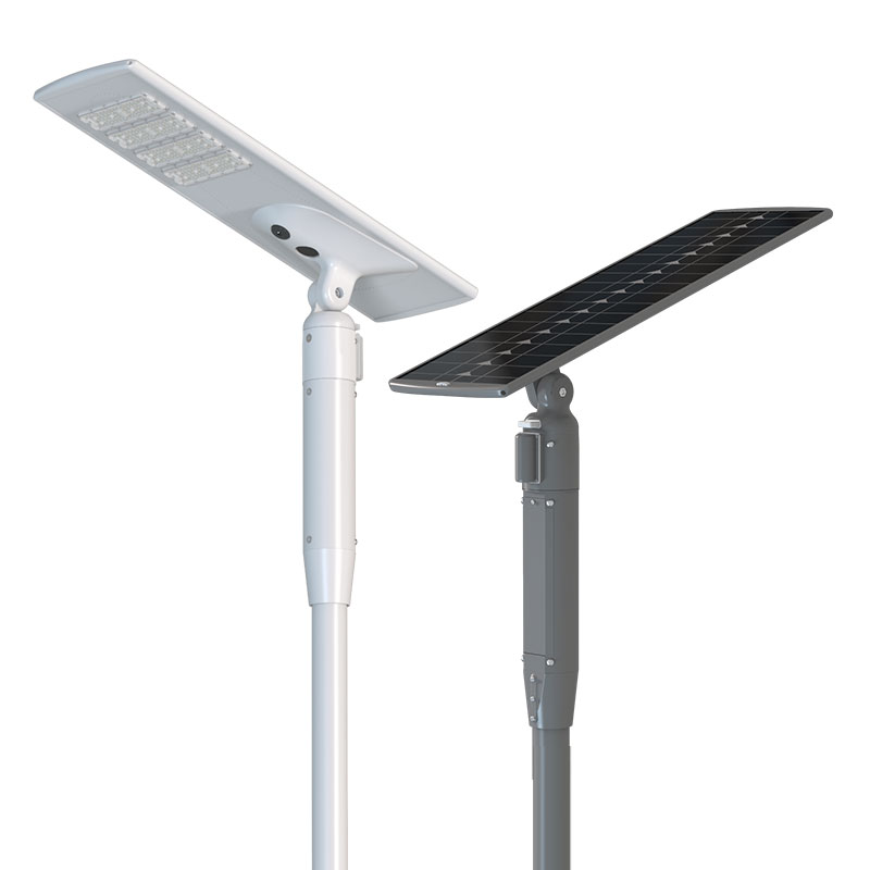 Smart tracking solar street light