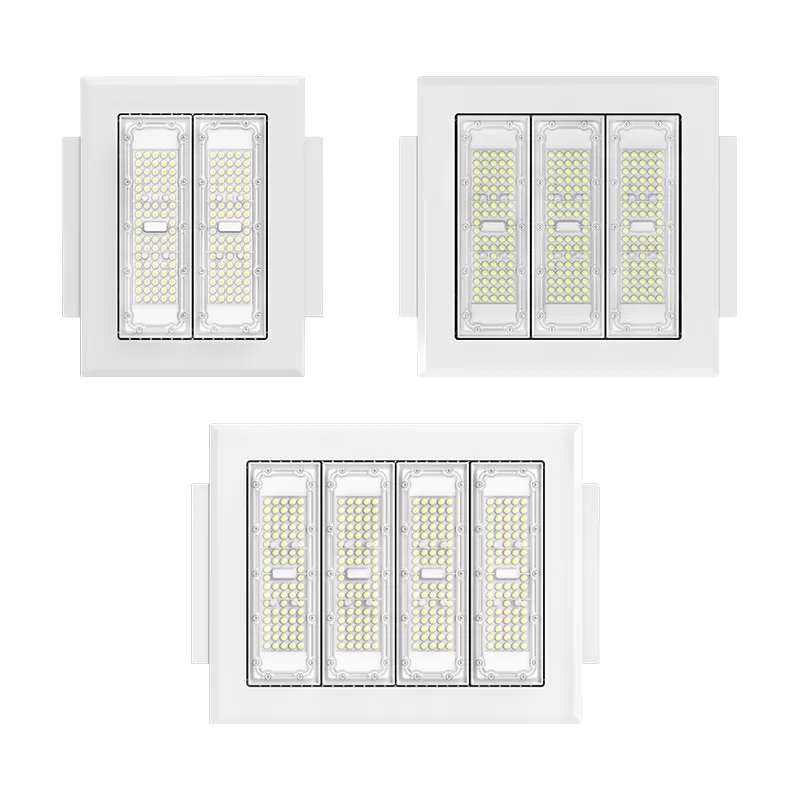 CB Certificated Newest Design waterproof industry gas station 80W 120W 150W 200W 250Watts led canopy light FL-YZD-DZ1
