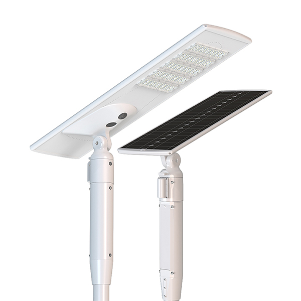 Intelligent sun-chasing solar street light, outdoor IP65 waterproof, high-efficiency photovoltaic conversion