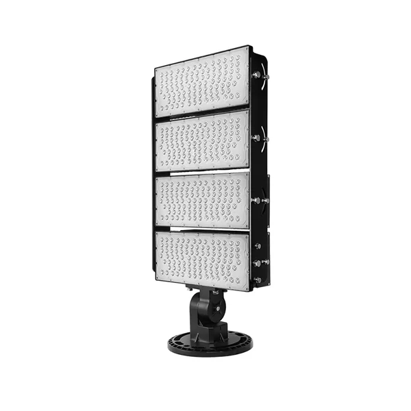 The new die-casting module LED flood light300w 600W 900w 1200W basketball tennis court light projection high pole reflector lights