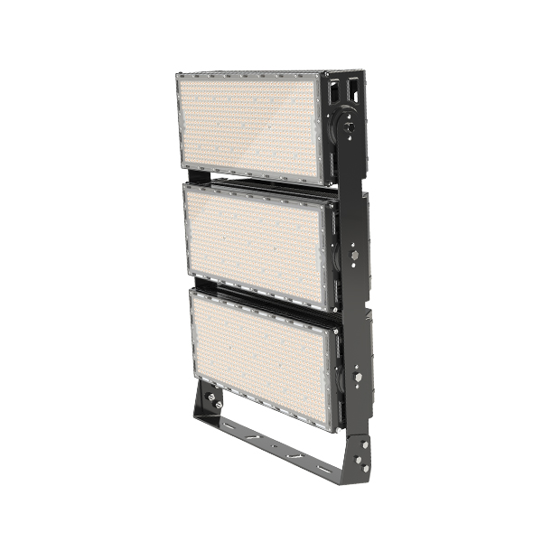 2024 super bright 600 watts 1200 watts high power aluminum led flood light for stadium field lighting