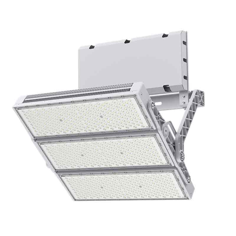 2026 New High Power LED Flood Light 1800W Die-Cast Aluminum Housing Adjustable Bracket LED Sports Stadium Light